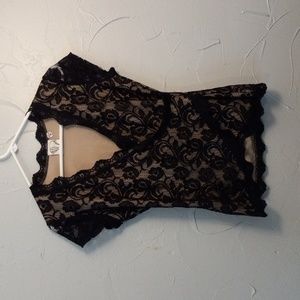 Jaretchung M lace shirt
